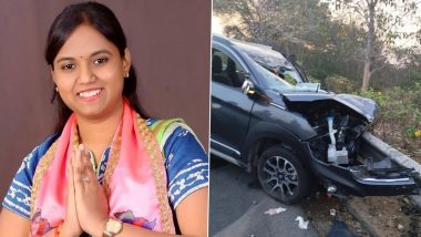 Lasya Nanditha Dies: BRS Secunderabad Cantonment MLA Killed in Road Accident in Telangana